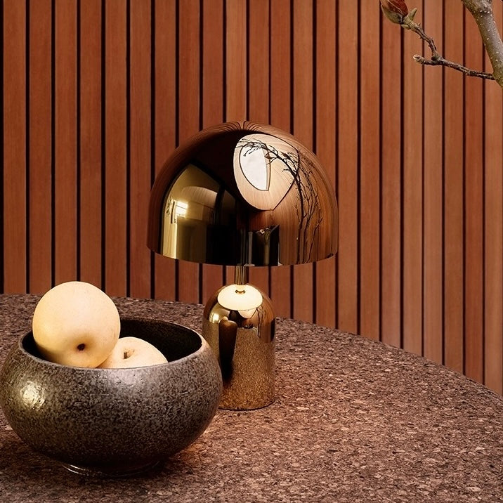 Bell LED Table Lamp, Large Dimmable Modern Bedside Lamp by INSPECIAL HOME