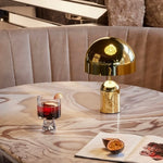 Bell LED Table Lamp, Large Dimmable Modern Bedside Lamp by INSPECIAL HOME