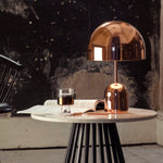 Bell LED Table Lamp, Large Dimmable Modern Bedside Lamp by INSPECIAL HOME