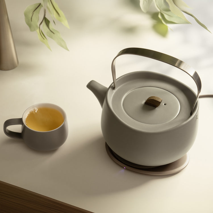 Leiph Self-heating Teapot Bundle Set by OHOM