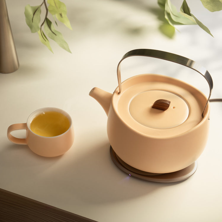 Leiph Self-heating Teapot Bundle Set by OHOM