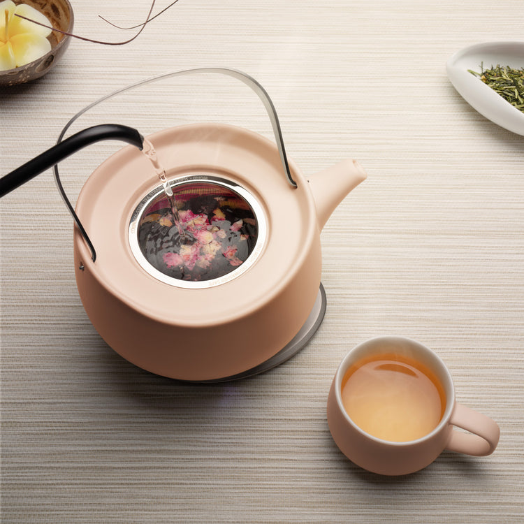 Leiph Self-heating Teapot Bundle Set by OHOM